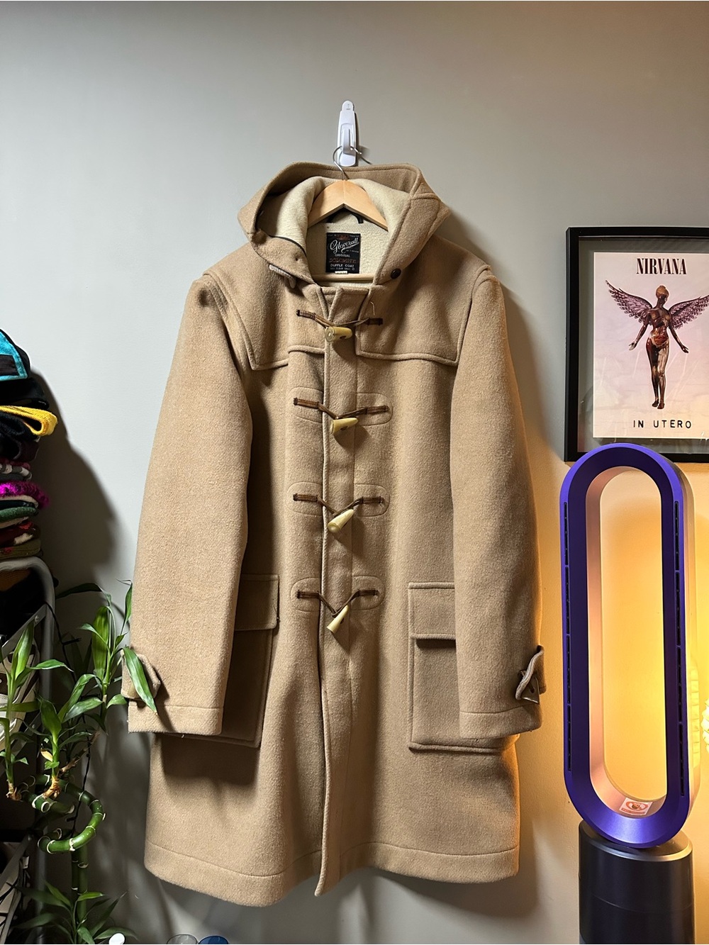 Vintage Gloverall Wool Duffle Coat